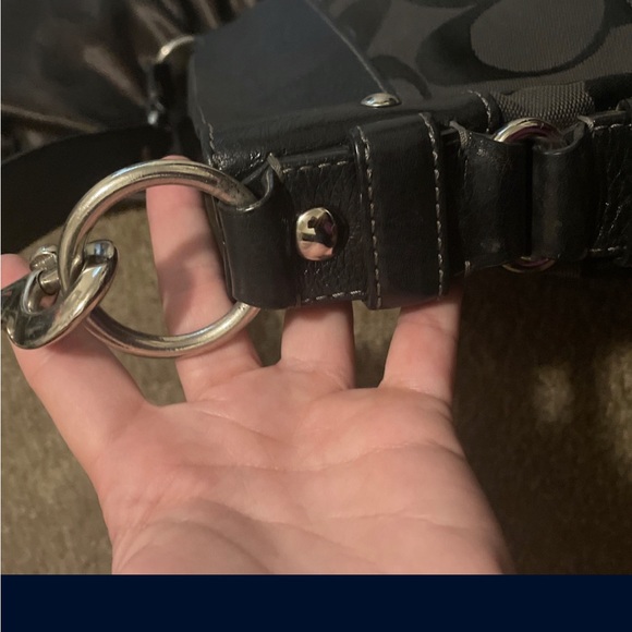 Black Coach purse . In great condition. Dust bag included .